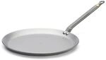 de Buyer - Cr&ecirc;pe-Pfanne MINERAL B aus Eisenstahl -24 cm - 5615.24, Silber