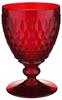 Villeroy und Boch Boston coloured Rotweinglas Red, Kristallglas, 132 mm