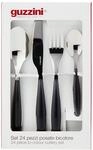Guzzini - Feeling, 24-Teiliges Besteckset - Grau, 15,8 x 7,5 x h25,5 cm - 23000022
