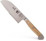 G&Uuml;DE Solingen - Santoku Messer geschmiedet, 14 cm, Olivenholz, ALPHA OLIVE,
