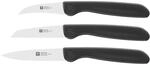ZWILLING Twin Grip Gem&uuml;semesser-Set, 3-teilig, Rostfreier Edelstahl,