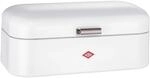 Wesco 235 201 Grandy Brotkasten wei&szlig; 18.30 x 42.10 x 26.40 CM, Edelstahl