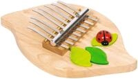 goki 61975 - Kalimba Kinder Daumenklavier aus Holz - Musikinstrument mit 8 T&ouml;nen -