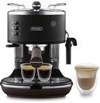 De'Longhi Icona Vintage ECOV 311.BK &ndash; Espresso Siebtr&auml;germaschine im RetroLook,