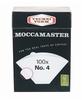 Technivorm Moccamaster 85022 Moccamaster #4 Weißpapierfilter, Einheitsgröße