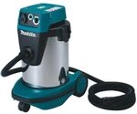 Makita VC3210LX1 Staubsauger Klasse L, 32 l, Blau, Silber