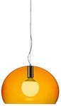 Kartell Small Fl/Y, Suspension Lamp, Orangefalben