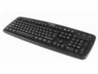 Kensington ValuKeyboard Belgisch - Tastaturen (Standard, Verkabelt, USB + PS/2,