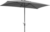 Schneider Sonnenschirm Tunis, anthrazit, 270 x 150 cm rechteckig, 742-15, Gestell