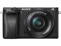 Sony Alpha 6300 E-Mount Systemkamera (24 Megapixel, 7,5 cm (3 Zoll) Display,...