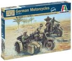 Italeri 510006121 - 1:72 WWII Deutsche Motorr&auml;der, Brown
