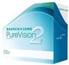 Bausch + Lomb PureVision 2 Monatslinsen, sehr dünne sphärische Kontaktlinsen,