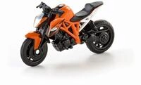 Siku 1384, KTM 1290 Super Duke R Motorrad, Metall/Kunststoff, Orange, Bereifung...