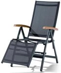 Sieger 990/G-G KT Relaxliege Cadiz, Grau