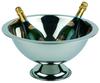 APS 36046 Champagnerkühler, Flaschenkühler, Edelstahl, hochglanzpoliert, Rand...