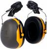 3M Kapselgehörschutz X2P3E, Helmbefestigung, SNR = 30 dB, schwarz/gelb