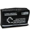 Leina-Werke 11002 KFZ-Verbandtasche Compact ohne Klett, Schwarz/Weiß