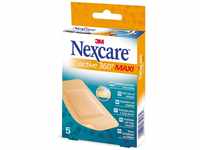 Nexcare Flexible Foam MAXI Active Pflaster, 50 mm x 101 mm, 5/Pack