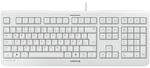 Cherry Tastatur KC 1000 kabelgebunden Schweizer Layout, wei&szlig;, JK-0800CH-0