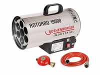ROTHENBERGER Industrial Gas Heiz Kanone/Gebläse RoTurbo 19000 inkl....
