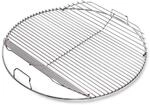 WEBER Edelstahl Grillrost, klappbar f&uuml;r BBQ, &Oslash;47cm - 7434