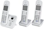 PanasonicKX-TG6823GS DECT Schnurlostelefon mit Anrufbeantworter (3 Mobilteile,