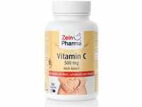 ZeinPharma gepuffertes Vitamin C 500 mg 90 Kapseln 3 Monate Vorrat Glutenfrei...