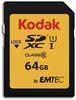 Kodak SD-Karte 64 GB UHS-I U1 V10 SDHC/XC – Speicherkarte,...