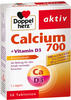 Doppelherz Calcium 700 + Vitamin D3 – Calcium zur Unterstützung des normalen
