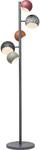 Kare Design Stehleuchte Calotta Antico, Mehrfarbig, 200x40x26 cm, Leselampe,