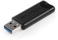 Verbatim PinStripe USB-Stick - 128 GB - High-Speed 3.0-Schnittstelle, externer