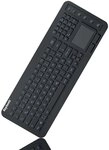 KeySonic Industrie Tastatur, USB-kabelgebunden mit Touchpad, wasserdicht, staubdicht