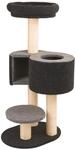 Kerbl Pet Kratzbaum Fridolin aus Filz, grau, max. 55x52x106cm