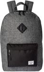 Herschel Rucksack Heritage Rucksack, grau/schwarz, One Size, 10007-01132