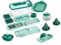 Genius Nicer Dicer Fusion Julietti | 16 Teile | Alles-Schneider | inkl. Slicer,...