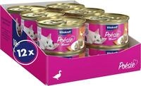 Vitakraft Po&eacute;sie Mousse, Nassfutter Katze, luftige Mousse, mit Ente, ohne...