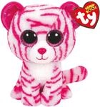 TY Beanie Boo Pl&uuml;sch &ndash; Asien der Tiger 15 cm, Rose