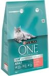 One Adult Katzenfutter Lachs, 2er Pack (2 x 3 kg)