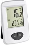 TFA Dostmann Base Funk-Thermometer, Au&szlig;entemperatur, Innentemperatur,...