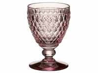 Villeroy und Boch Boston Coloured Weißweinglas Rose, 230 ml, Kristallglas,...