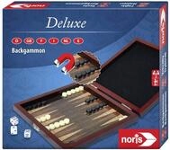 noris Deluxe Reisespiel Backgammon &ndash; Magnetisches Brettspiel mit Spielsteinen...