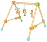 Bieco Spieltrapez | Spielbogen Baby Holz mit Figuren & Kugeln | Spielebogen...