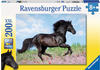 Ravensburger Kinderpuzzle - 12803 Schwarzer Hengst - Pferde-Puzzle für Kinder...