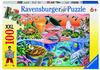 Ravensburger Kinderpuzzle - 10681 Bunter Ozean - Unterwasserwelt-Puzzle für...