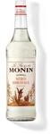 MONIN Sirup Wei&szlig;er Rohrzucker 1,0 l | Zuckersirup zum Mixen von Cocktails,...