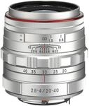 Pentax HD DA F2.8-4ED DC WR Limited K-Mount Objektiv (20-40 mm) Silber