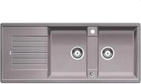 Blanco 515586 K&uuml;chensp&uuml;le Zia 8 S, Silgranit PuraDur, Alumetallic