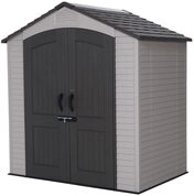 Lifetime Ger&auml;tehaus Starlet, Kunststoff, 215x143 cm, 195 kg/m2, Lichtgrau | Der
