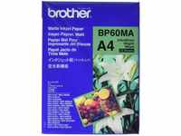 Brother Original BP60MA Inkjetpapier A4 matt Paket mit 25 Blatt 145 g/m²