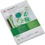 GBC Laminierfolien A4 125 mic, Robuste Laminiertaschen im 100er Pack, Gl&auml;nzend,